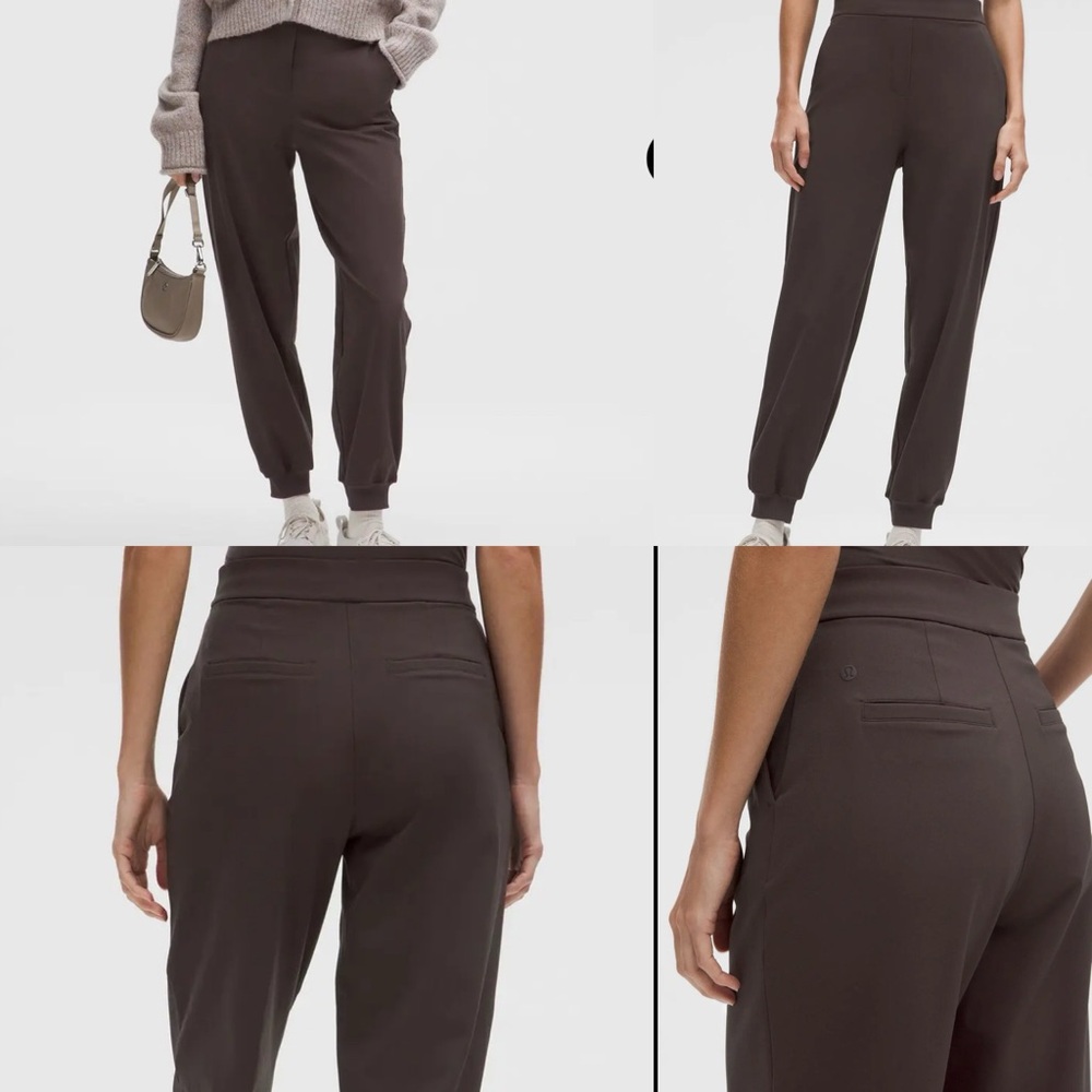 lululemon athletica Brown Track Pants Joggers
